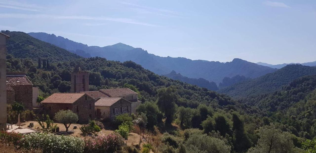 Maison Typique En Plein Coeur De Village Arbori Buitenkant foto